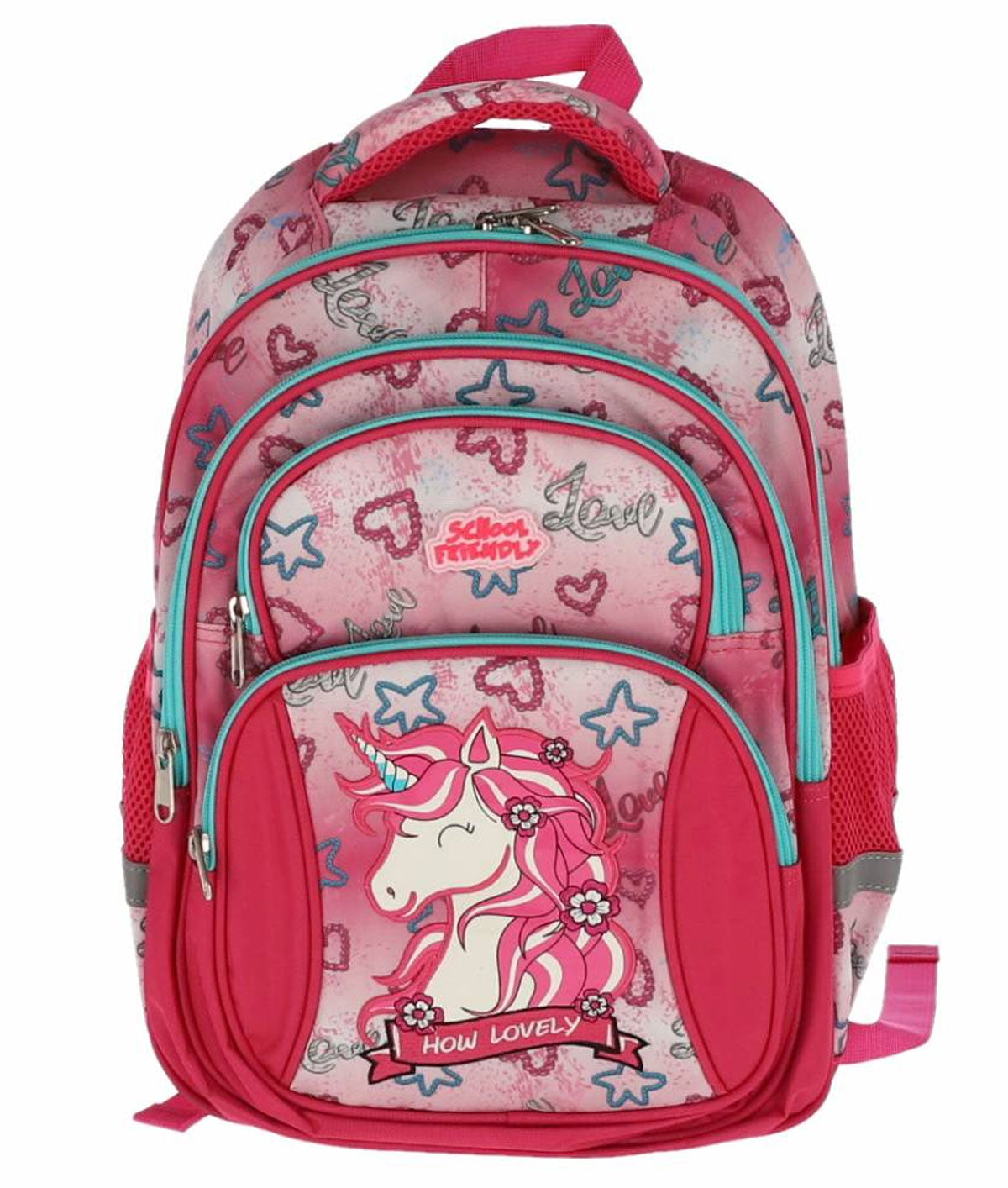 GHIOZDAN CLASELE 1-4 UNICORN ROZ 4 FERMOARE PIGNA GHIOZDAN CLASELE 1-4 UNICORN ROZ 4 FERMOARE PIGNA